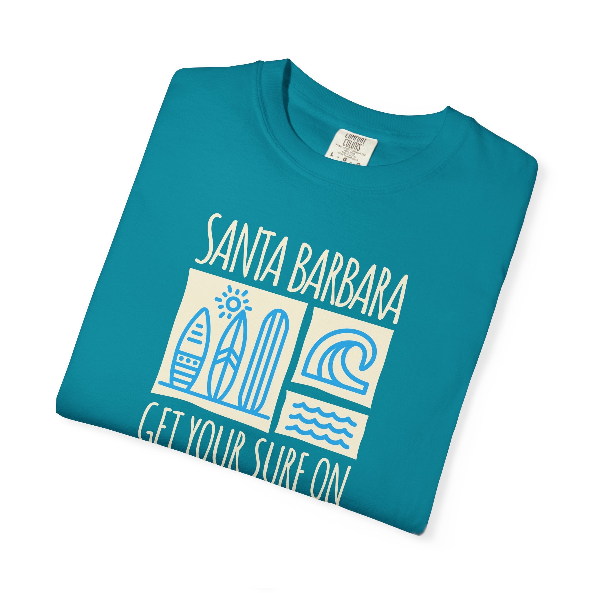 Surf Santa Barbara Garment-Dyed T-shirt
