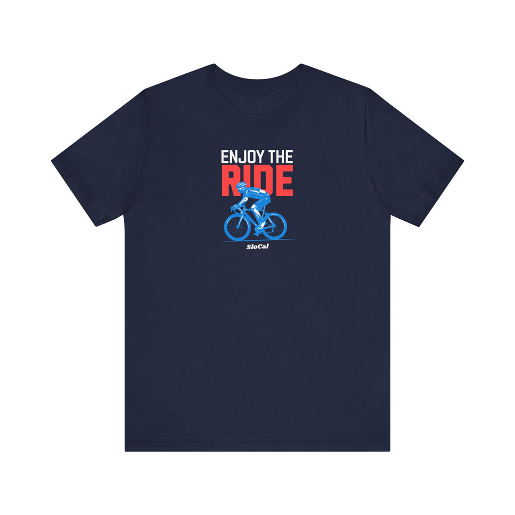 Enjoy the Ride Cyclist Tee — 805 Biker T‑Shirt for Ventura, Santa Barbara, SLO County Riders