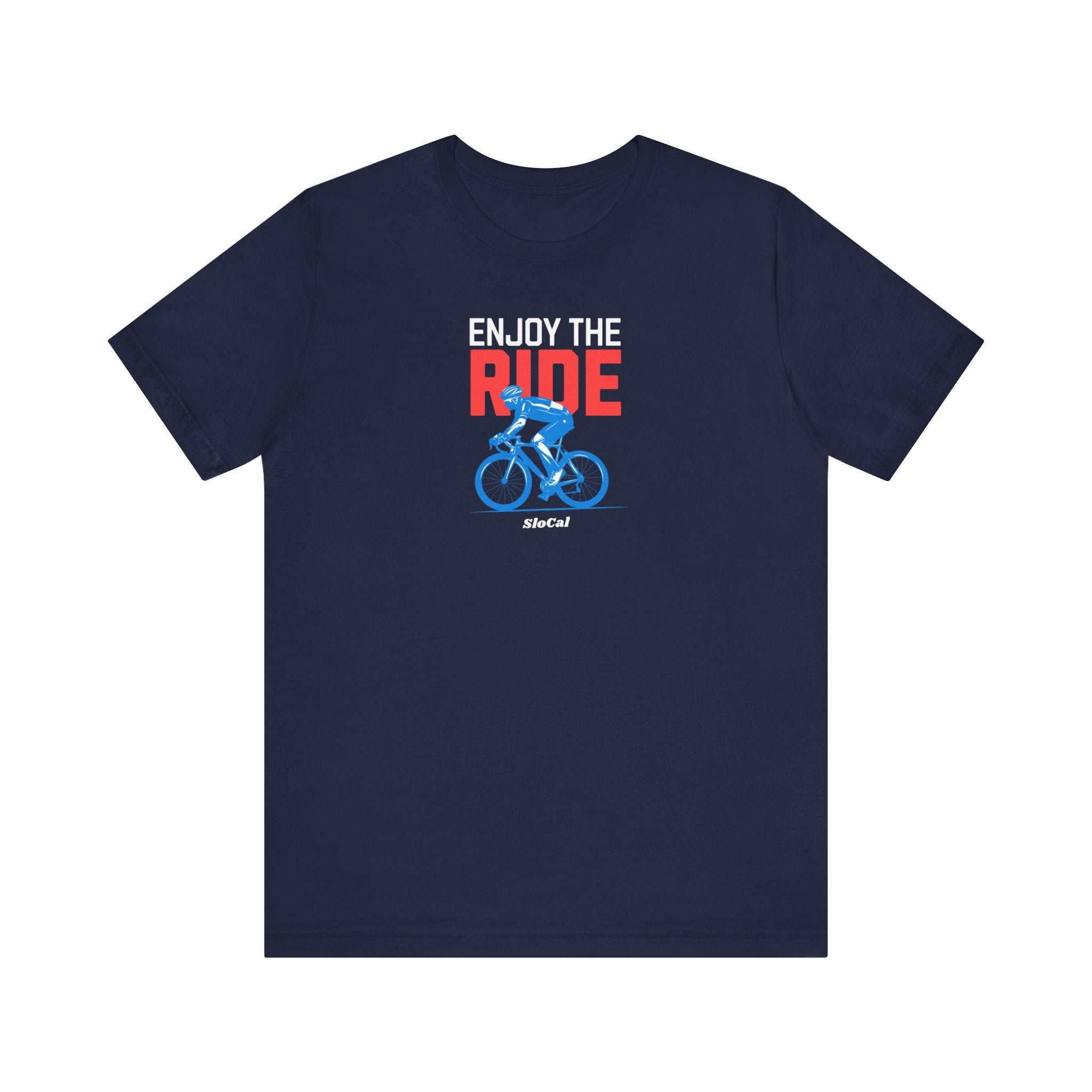 Enjoy the Ride Cyclist Tee — 805 Biker T‑Shirt for Ventura, Santa Barbara, SLO County Riders