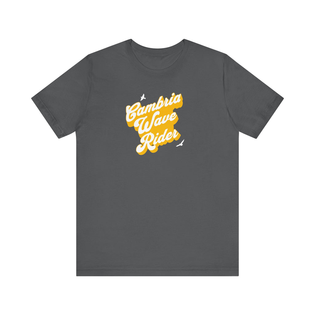 T-Shirt - Cambria Wave Rider Unisex Jersey Short Sleeve Tee