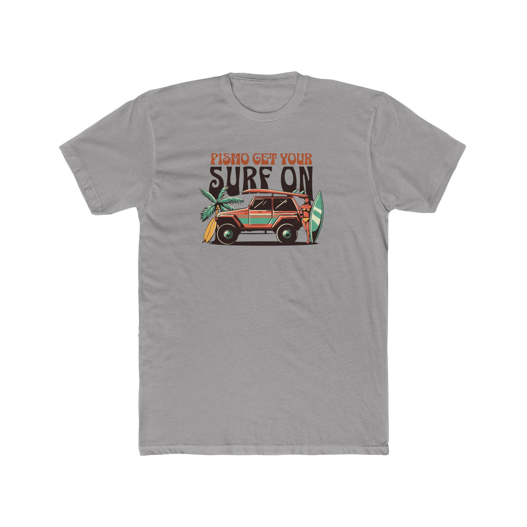Surf Cotton Tee - Pismo Get Your Surf On Design