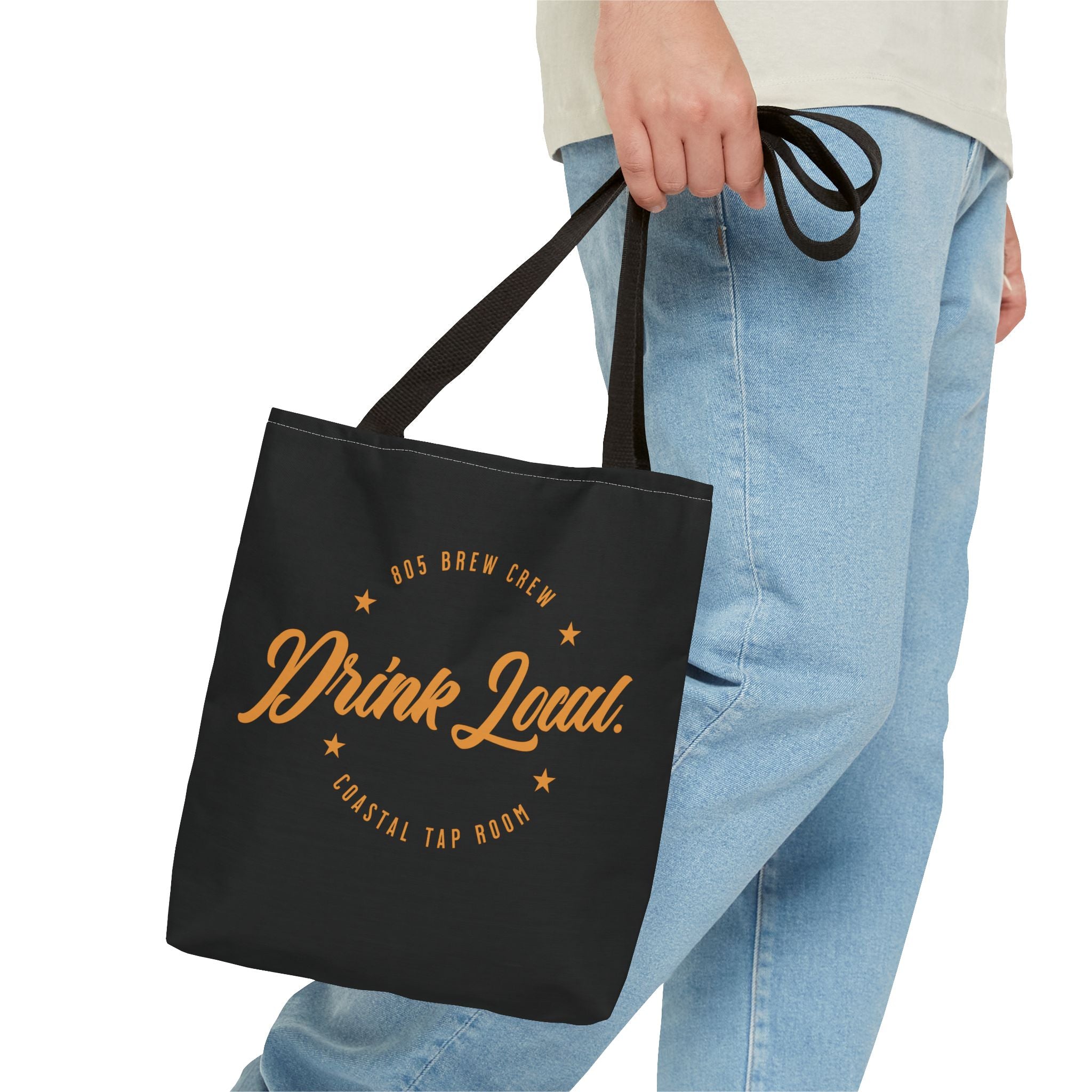 Drink Local Tote Bag — Craft Beer Brewery Canvas Tote