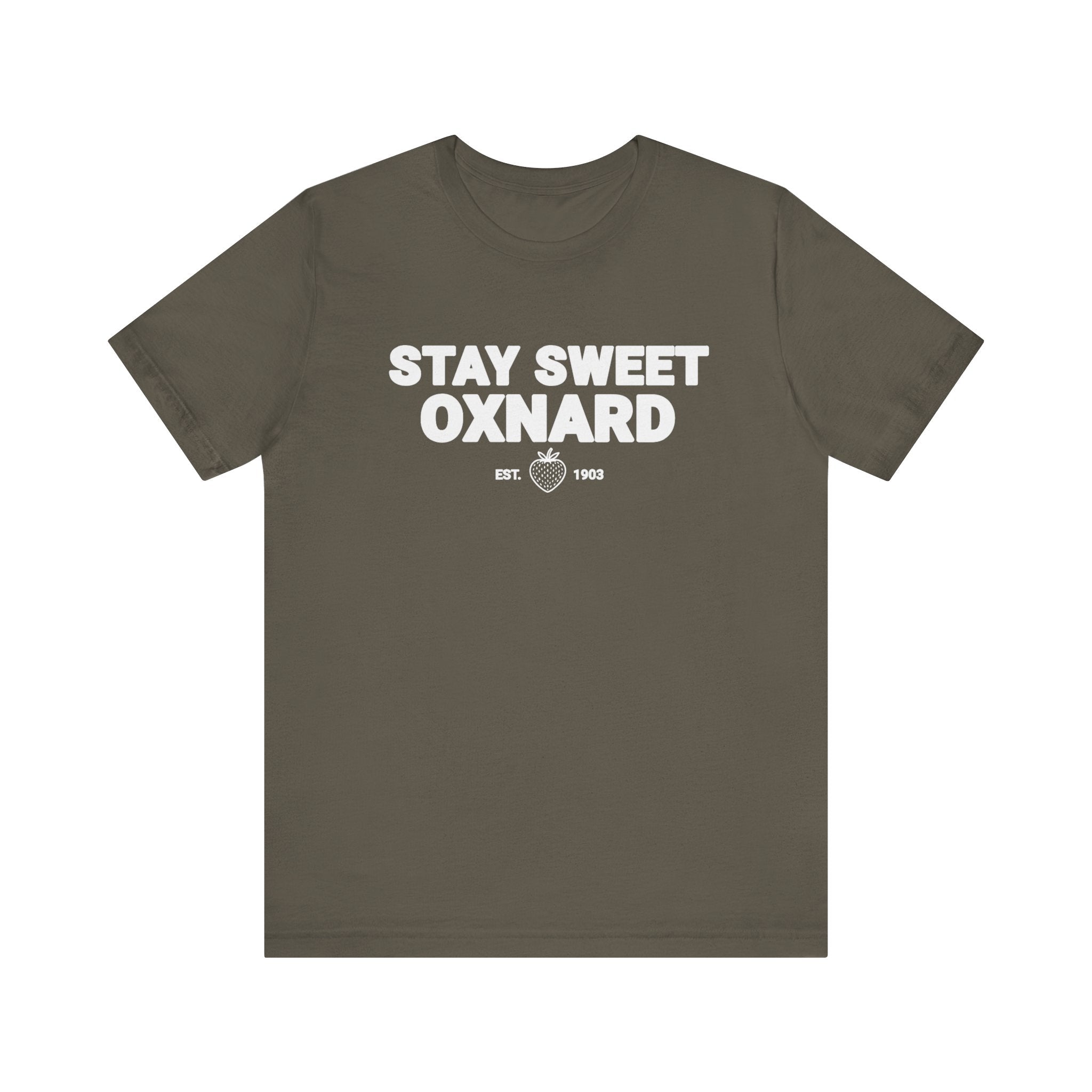 T-Shirt - Stay Sweet Oxnard Unisex Jersey Short Sleeve Tee