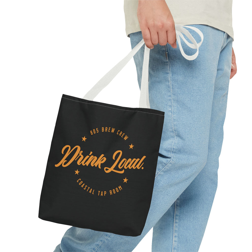 Drink Local Tote Bag — Craft Beer Brewery Canvas Tote