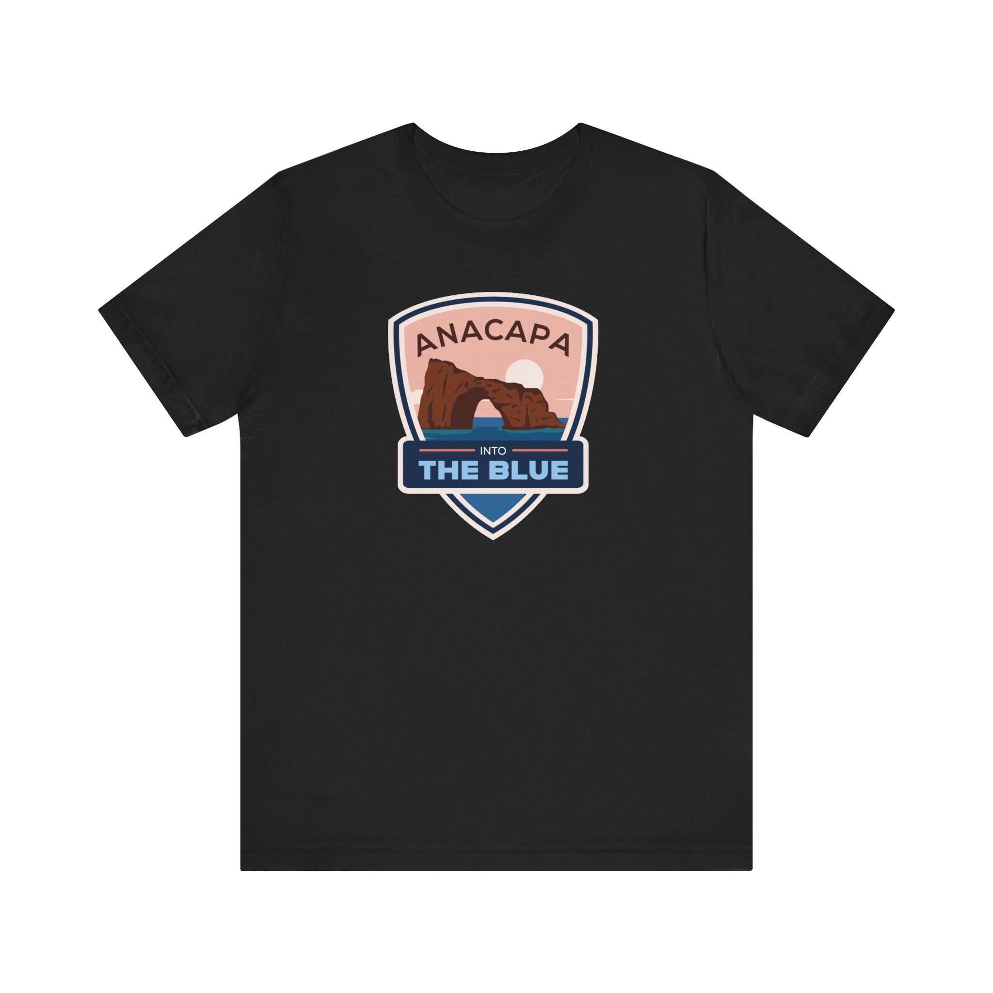 Anacapa Into The Blue T-Shirt — Coastal Island Graphic Tee