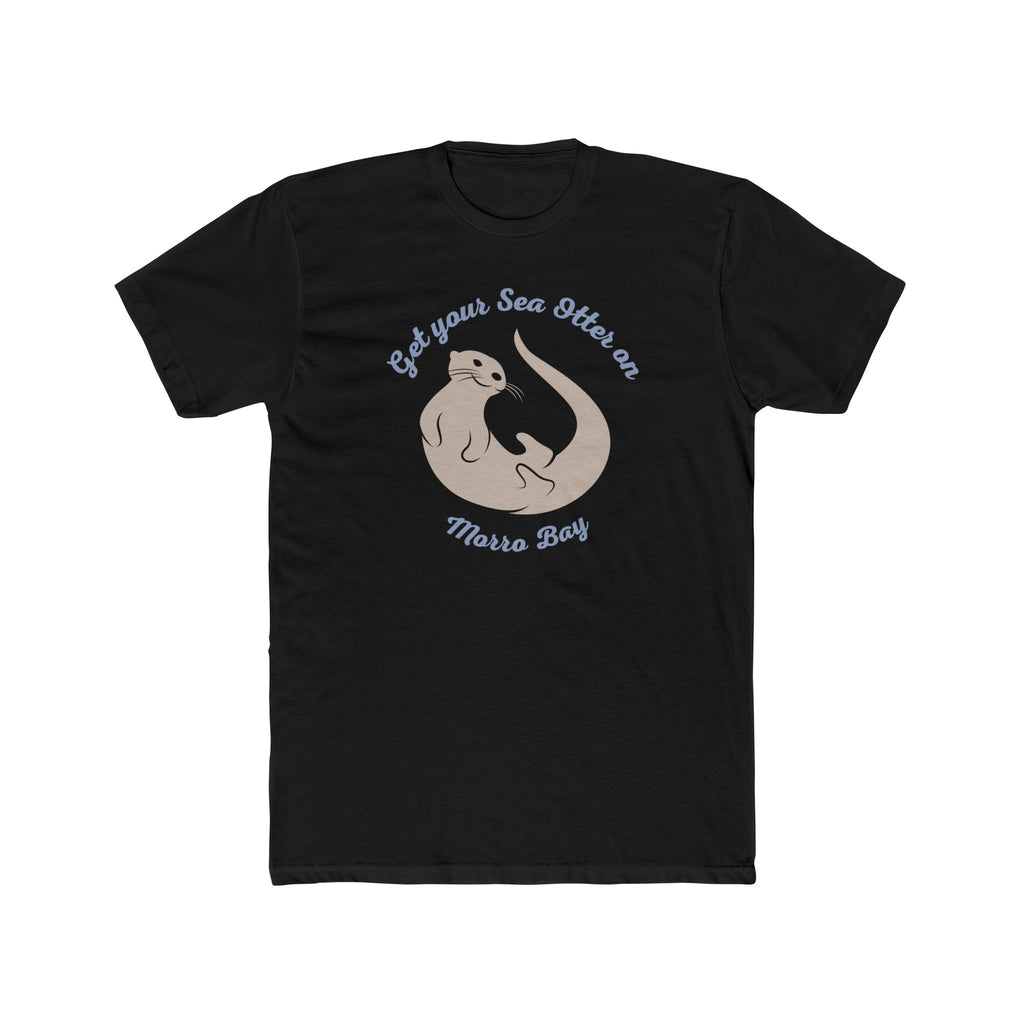 Sea Otter Morro Bay Unisex Cotton Crew Tee