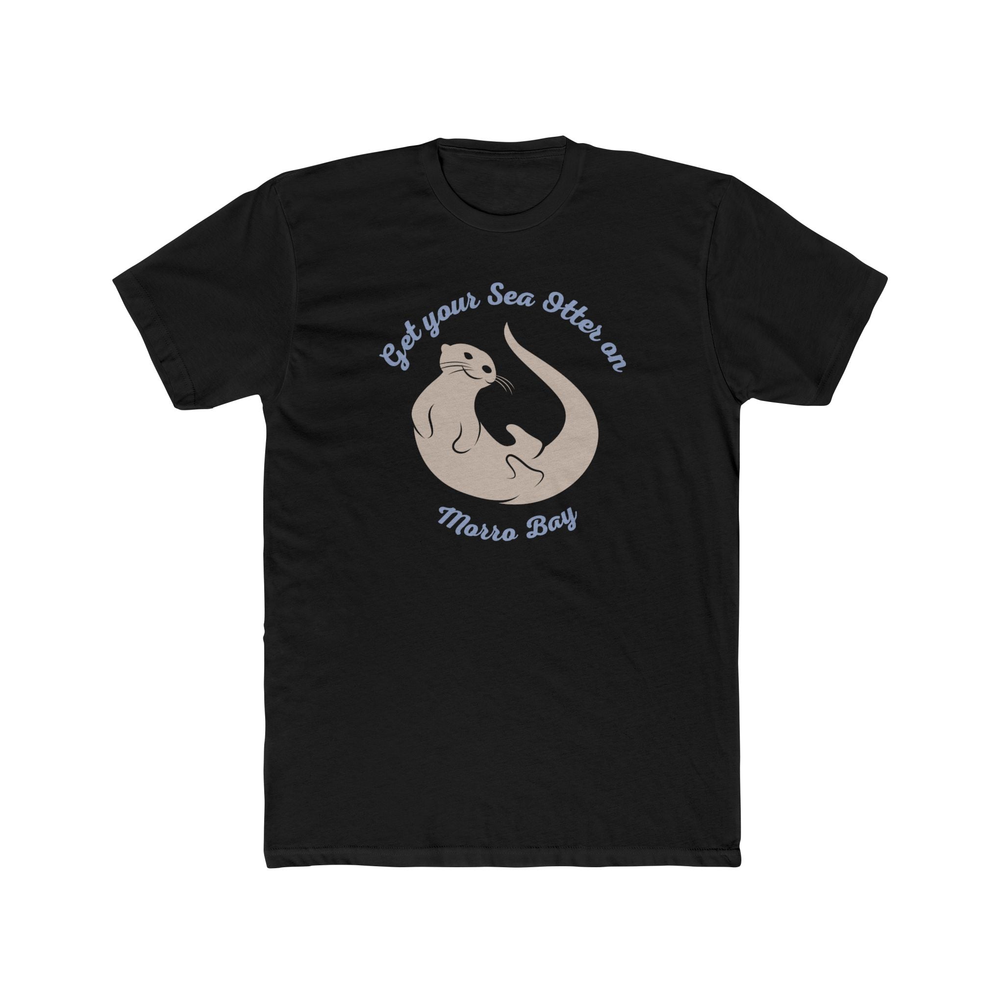 Sea Otter Morro Bay Unisex Cotton Crew Tee