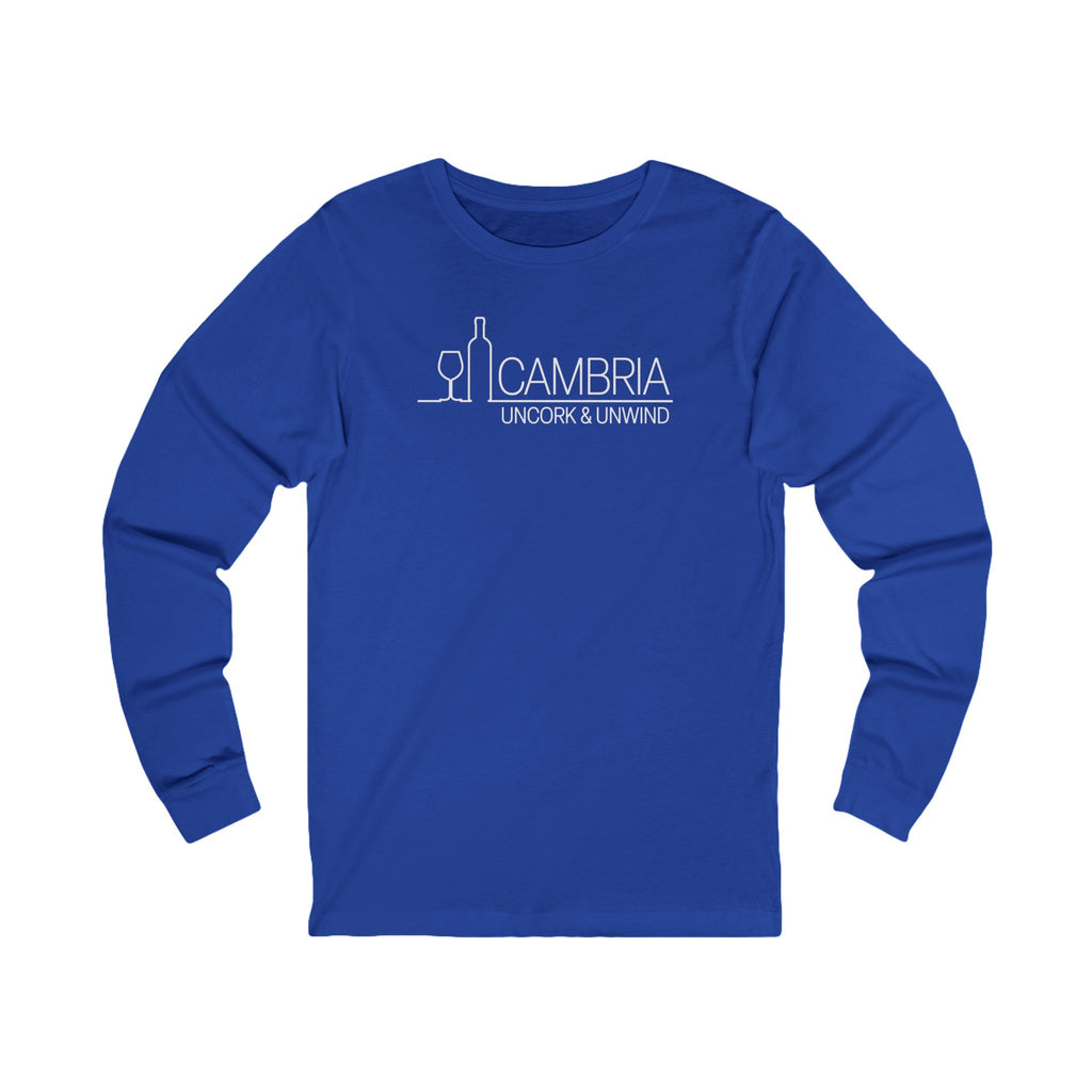 Copy of Long Sleeve Tee - "Uncork & Unwind" Wine Lover Gift, Casual Tee for Wine Enthusiasts, Perfect for Parties, Birthdays, Celebrations,