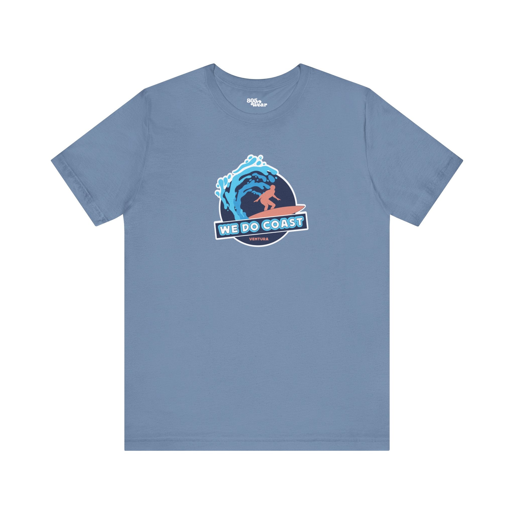 Ventura Surf Culture California Fun Tee Shirt - Beach Lover Gift, Unisex Graphic T-Shirt, Coastal Vibes Top, Summer Souvenir Apparel