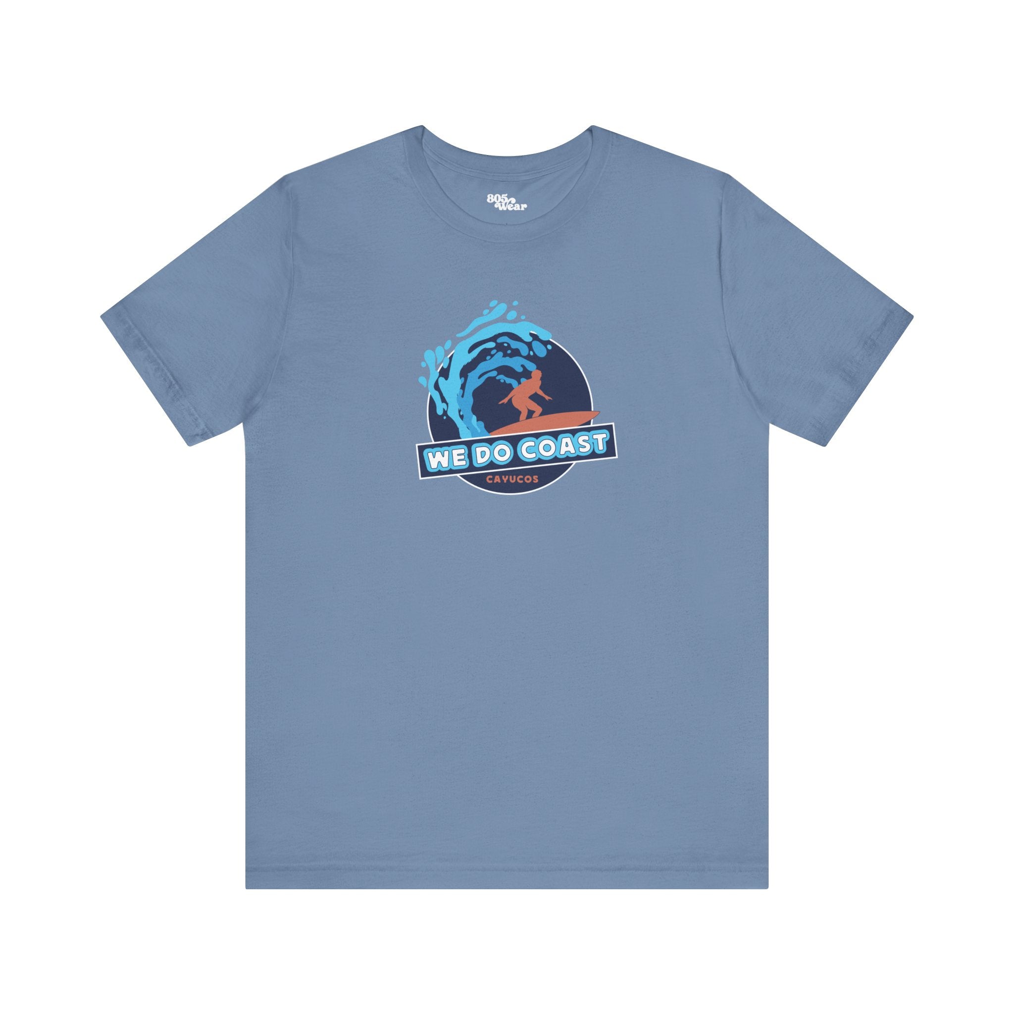 Cayucos Surf Culture California Fun Tee Shirt - Beach Lover Gift, Unisex Graphic T-Shirt, Coastal Vibes Top, Summer Souvenir Apparel