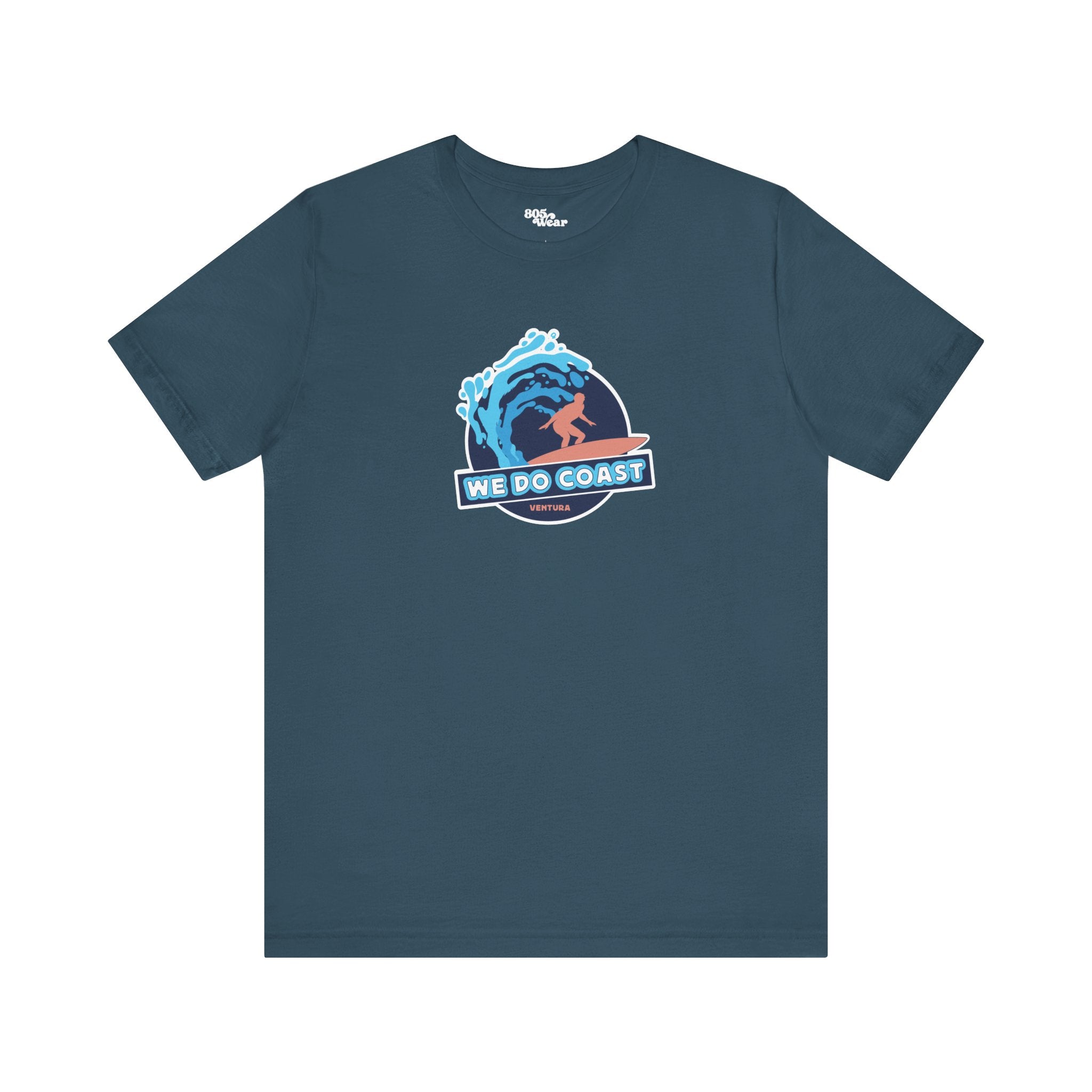 Ventura Surf Culture California Fun Tee Shirt - Beach Lover Gift, Unisex Graphic T-Shirt, Coastal Vibes Top, Summer Souvenir Apparel