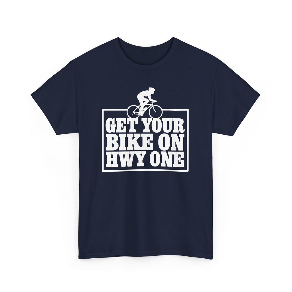 Cotton Tee - Get Your Bike on Hwy 1
