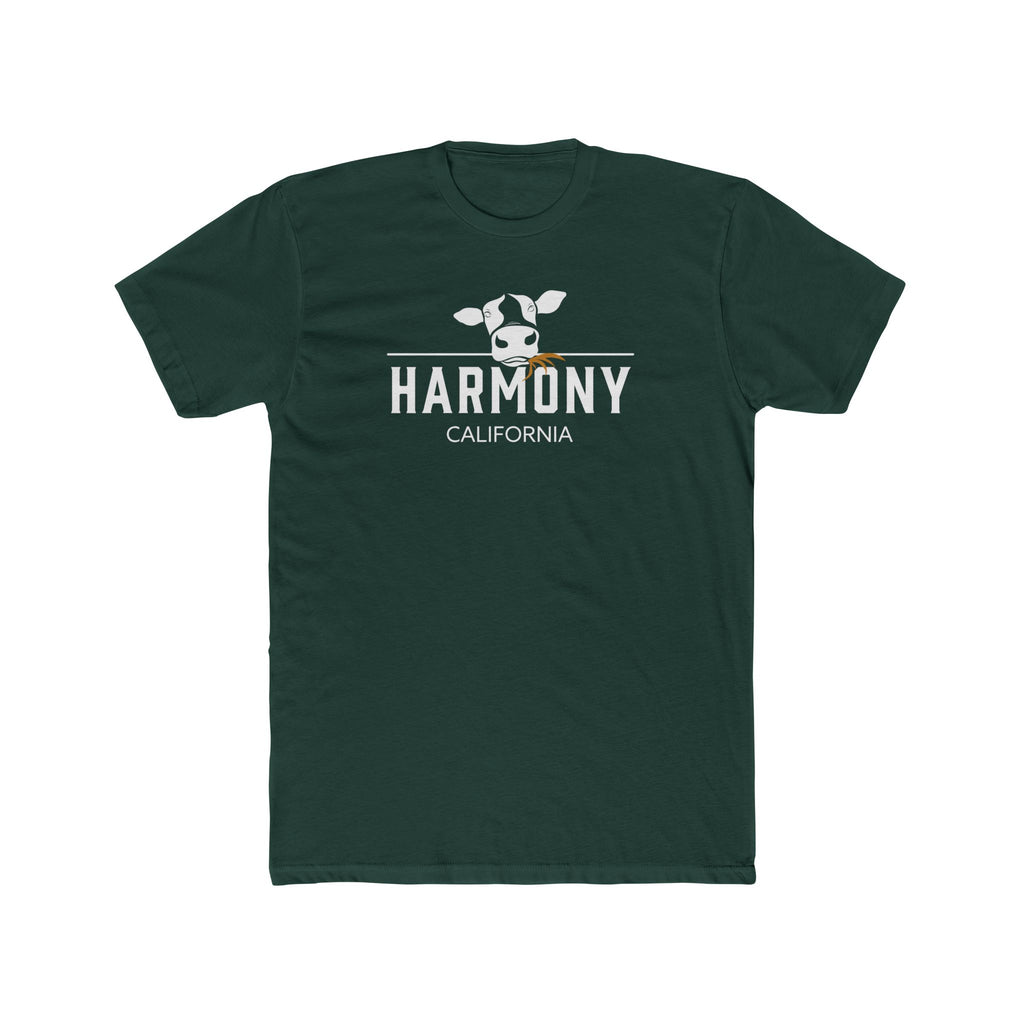 Cotton Tee - Harmony California Cow Design Shirt