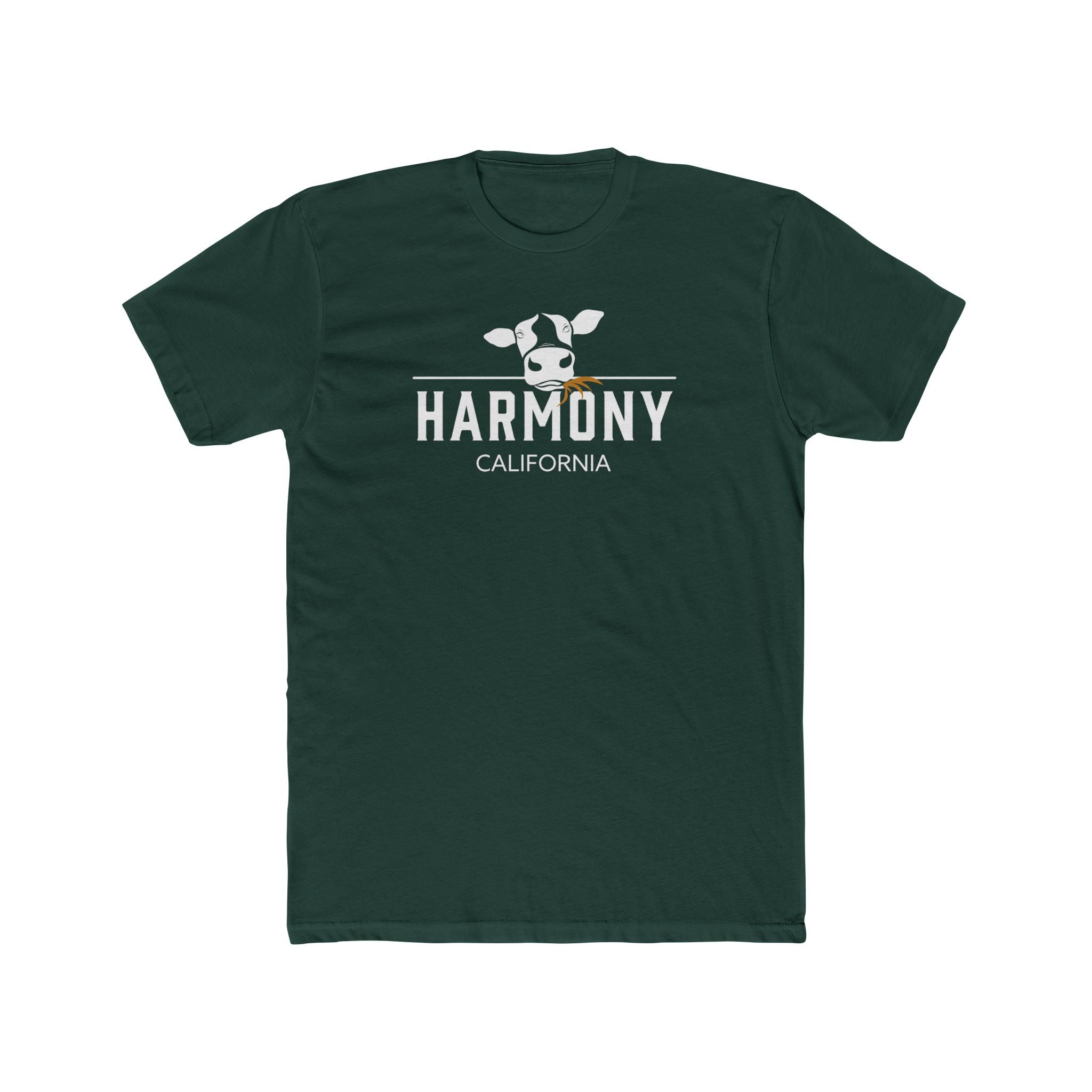 Cotton Tee - Harmony California Cow Design Shirt