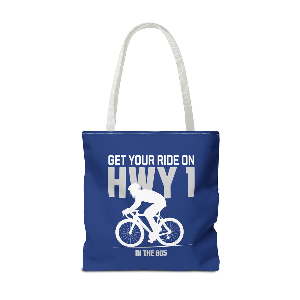 Cycling Tote Bag — "Get Your Ride On HWY 1 in the 805"