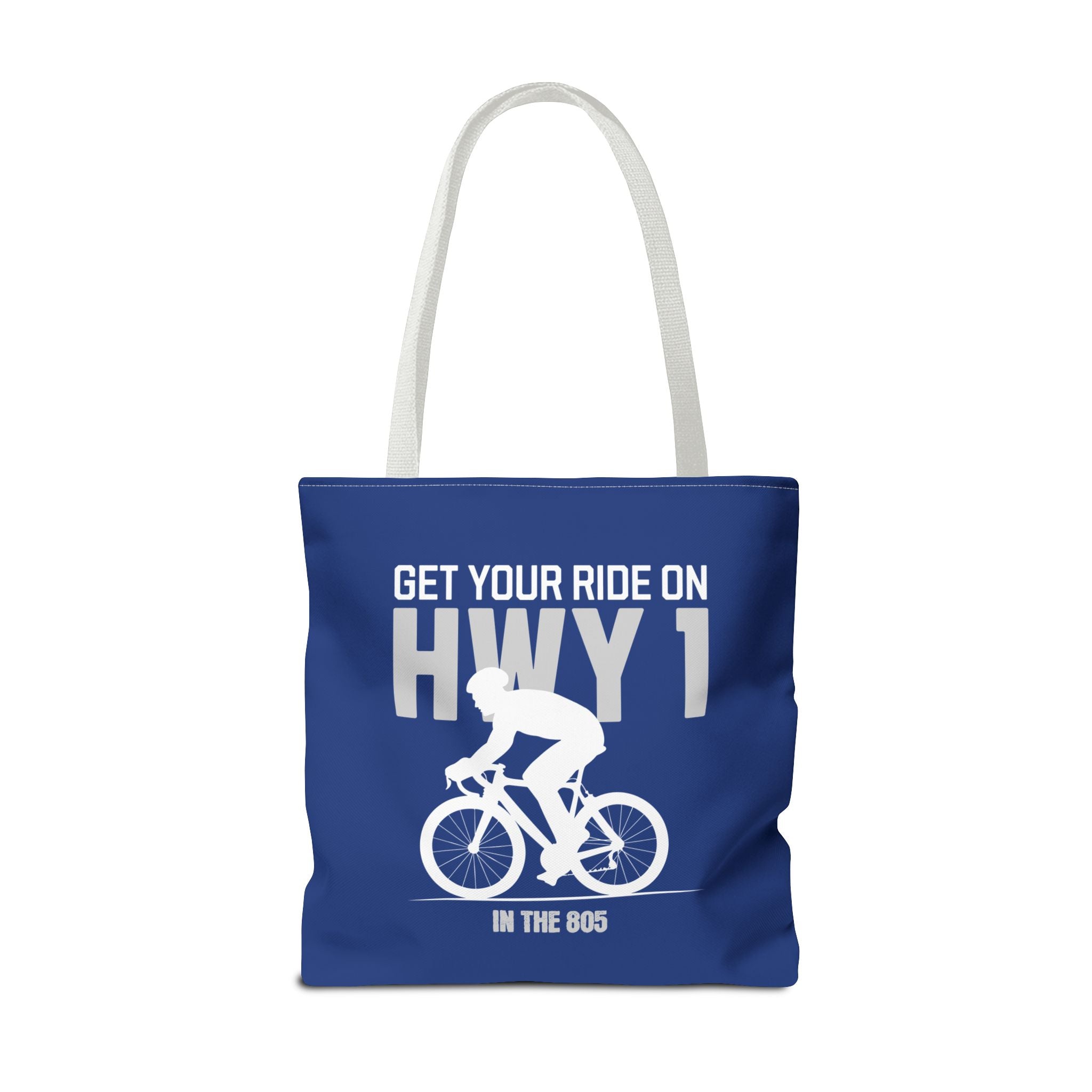 Cycling Tote Bag — "Get Your Ride On HWY 1 in the 805"