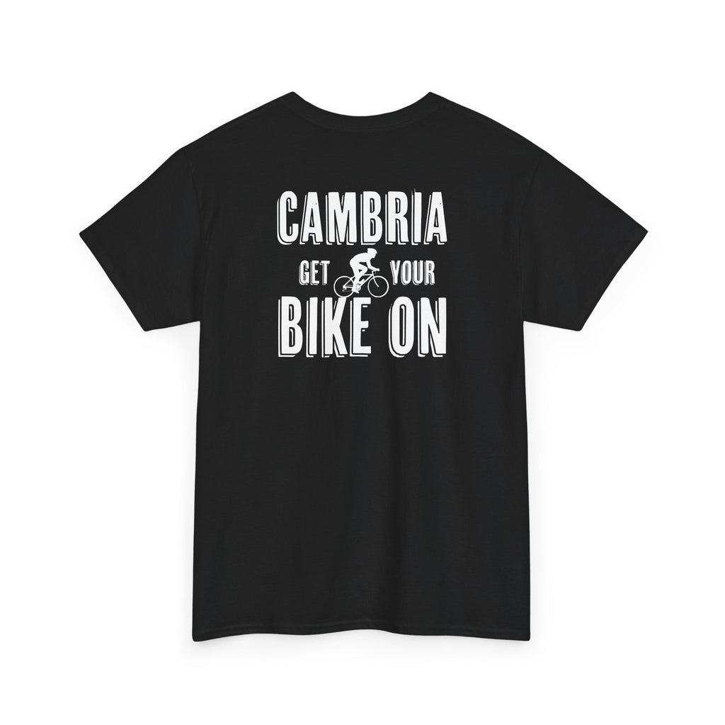 Get Your Bike On Tee, Cool Cycling Shirt, Unisex Cotton T-Shirt, Gift for Bikers, Casual Wear for Cycling Enthusiasts