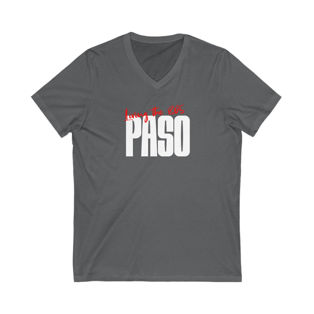 T-Shirt - Living the 805 Paso V-Neck Tee