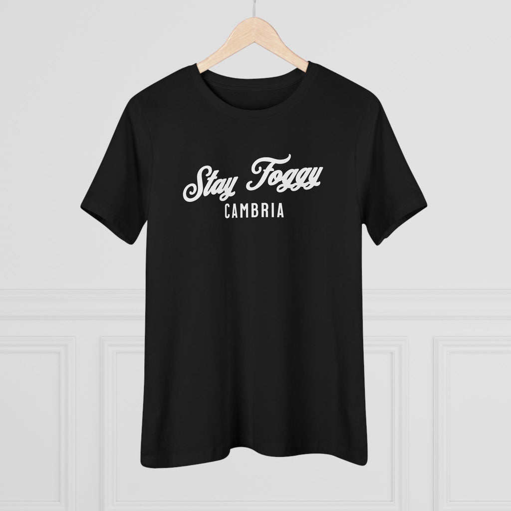 Stay Foggy Cambria Women's Cotton Tee