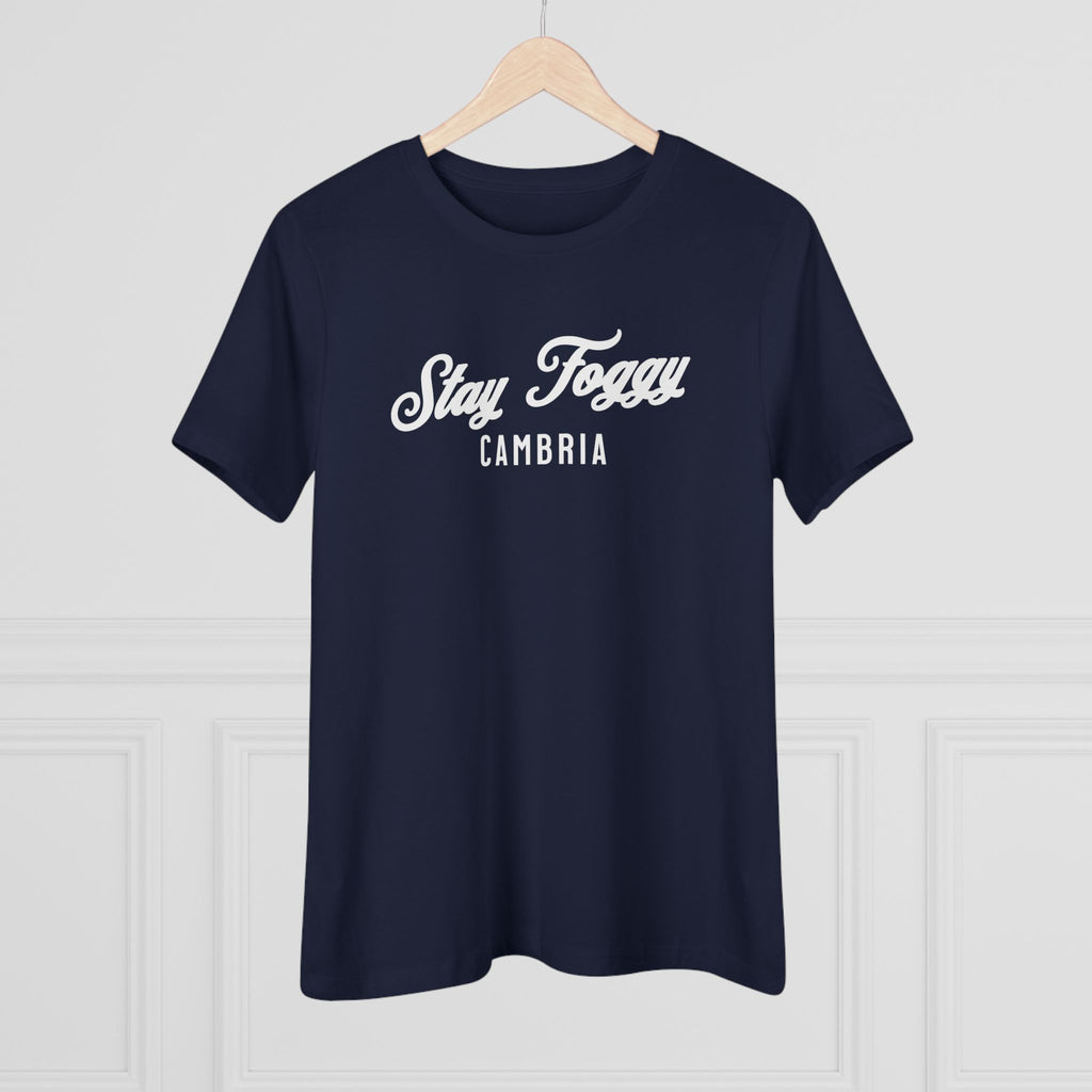 Stay Foggy Cambria Women's Cotton Tee