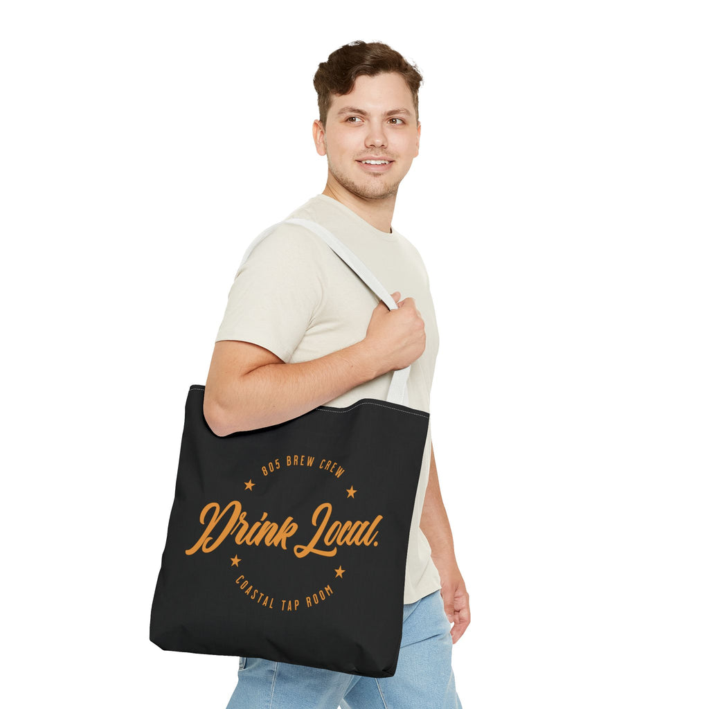 Drink Local Tote Bag — Craft Beer Brewery Canvas Tote