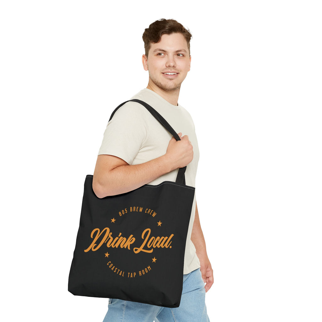 Drink Local Tote Bag — Craft Beer Brewery Canvas Tote