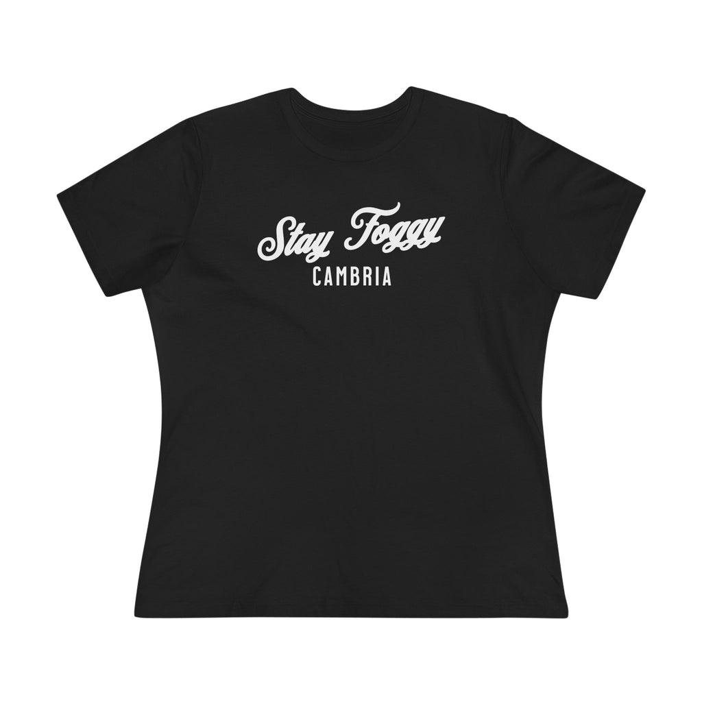 Stay Foggy Cambria Women's Cotton Tee