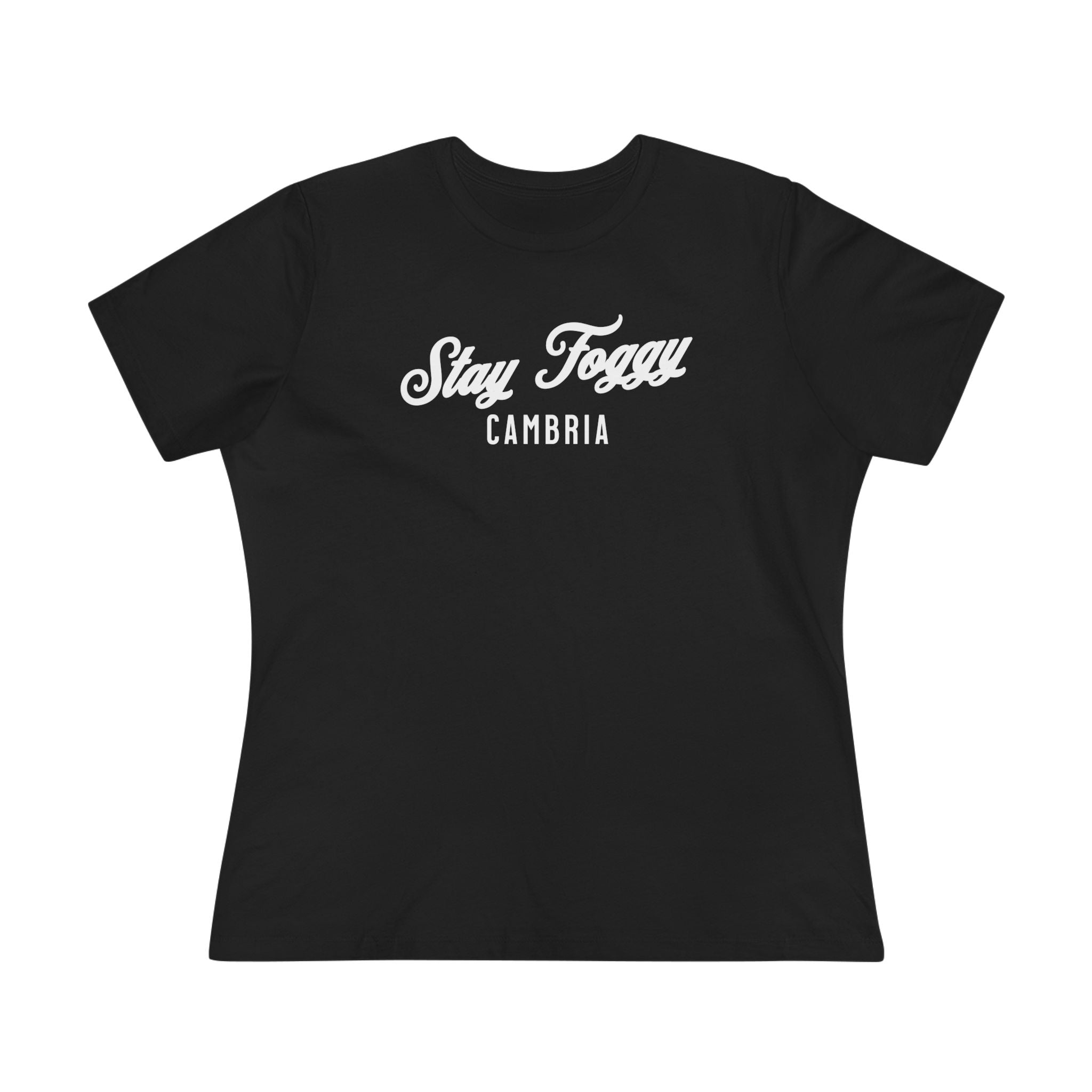 Stay Foggy Cambria Women's Cotton Tee