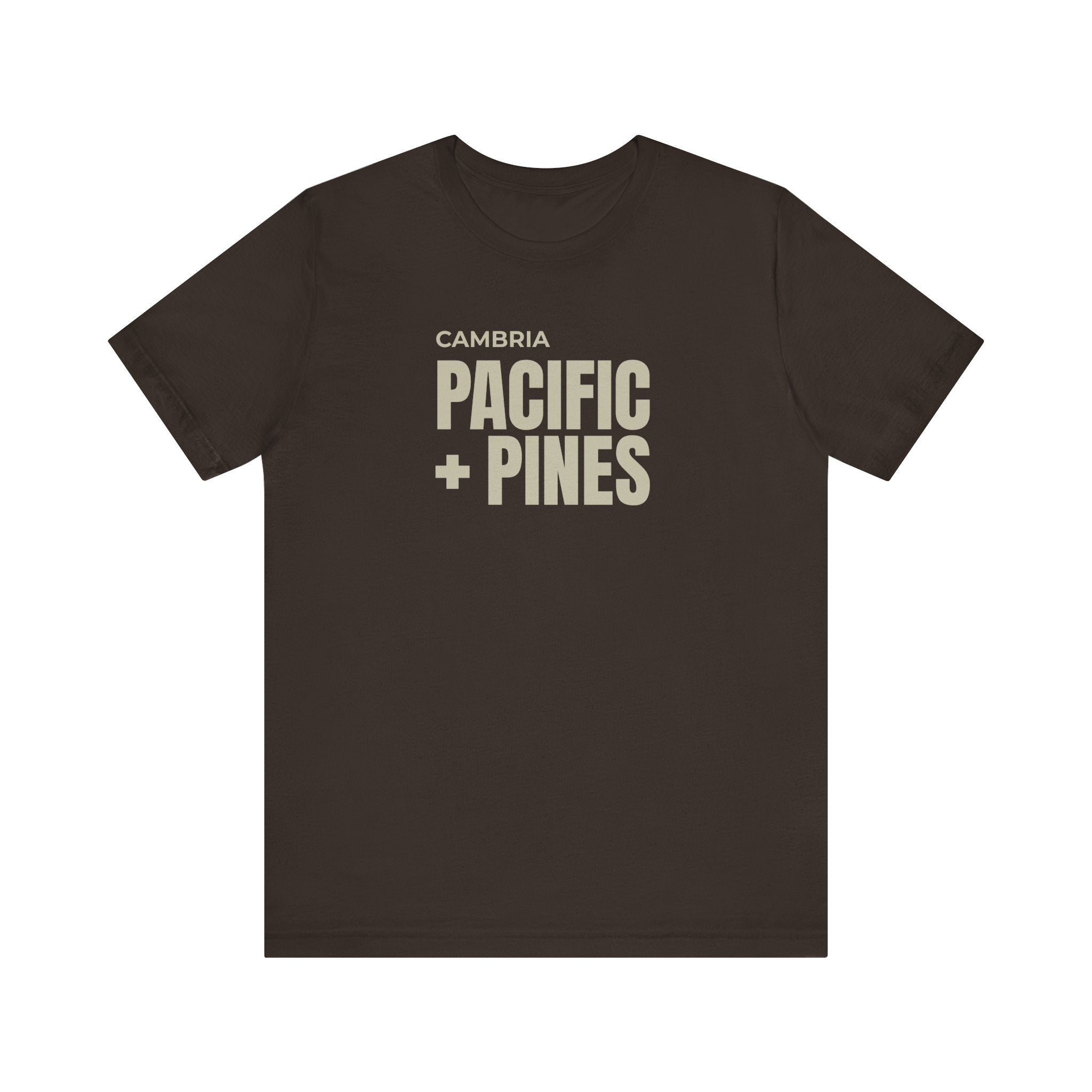 Cambria Pines + Pacific T-Shirt — Coastal Pines Graphic Tee