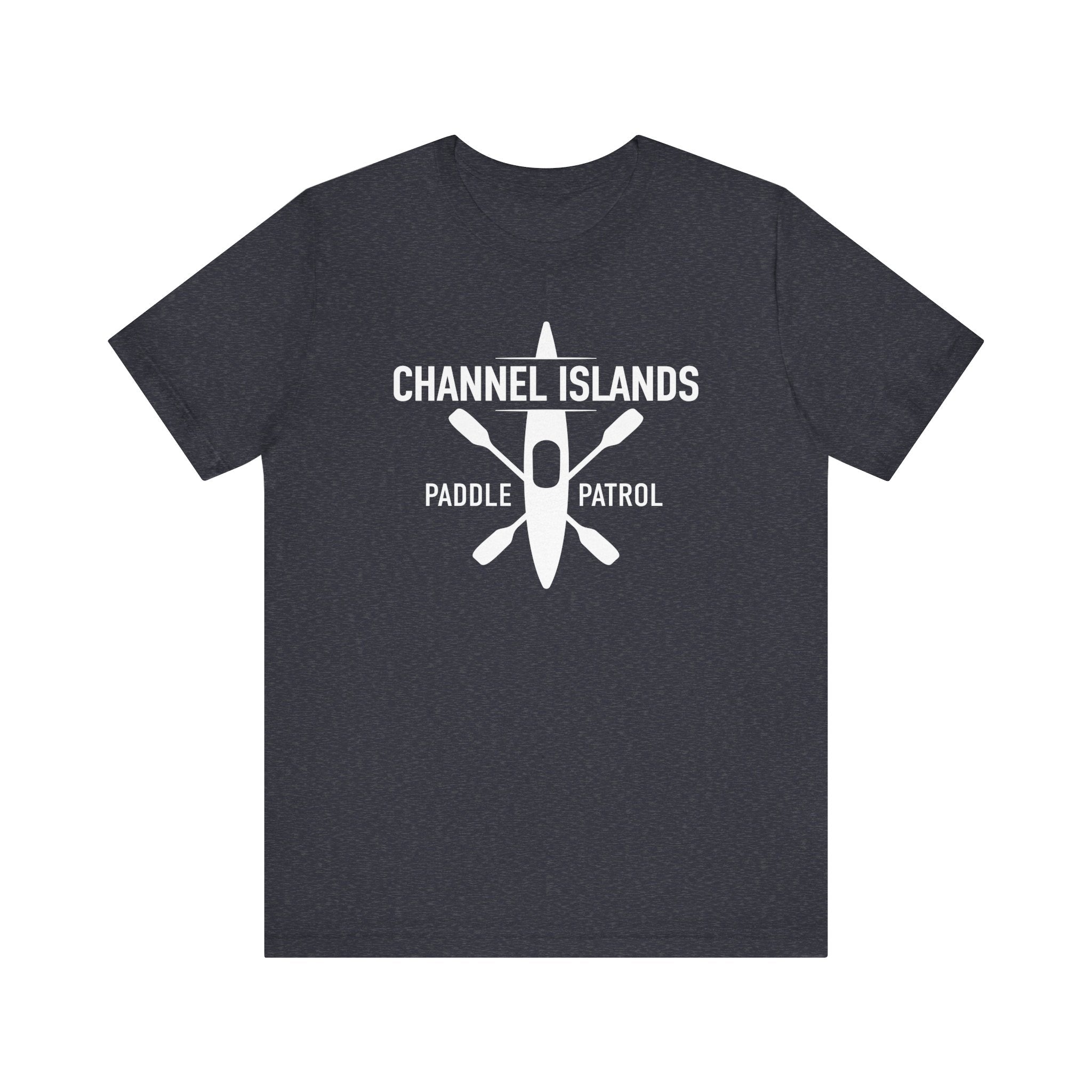 Kayaking Unisex Tee - Channel Island Paddle Patrol Design