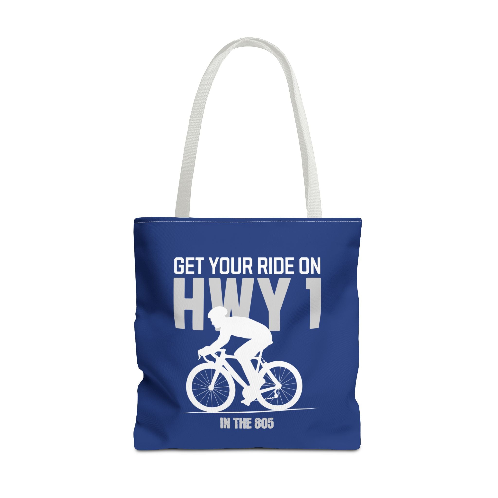 Cycling Tote Bag — "Get Your Ride On HWY 1 in the 805"