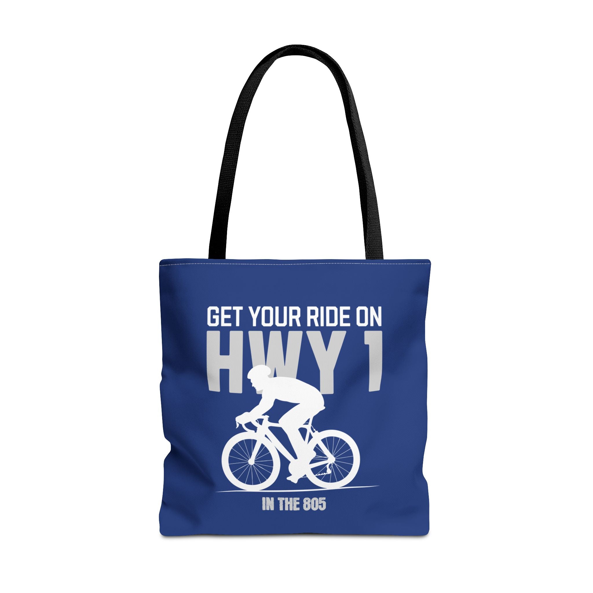 Cycling Tote Bag — "Get Your Ride On HWY 1 in the 805"