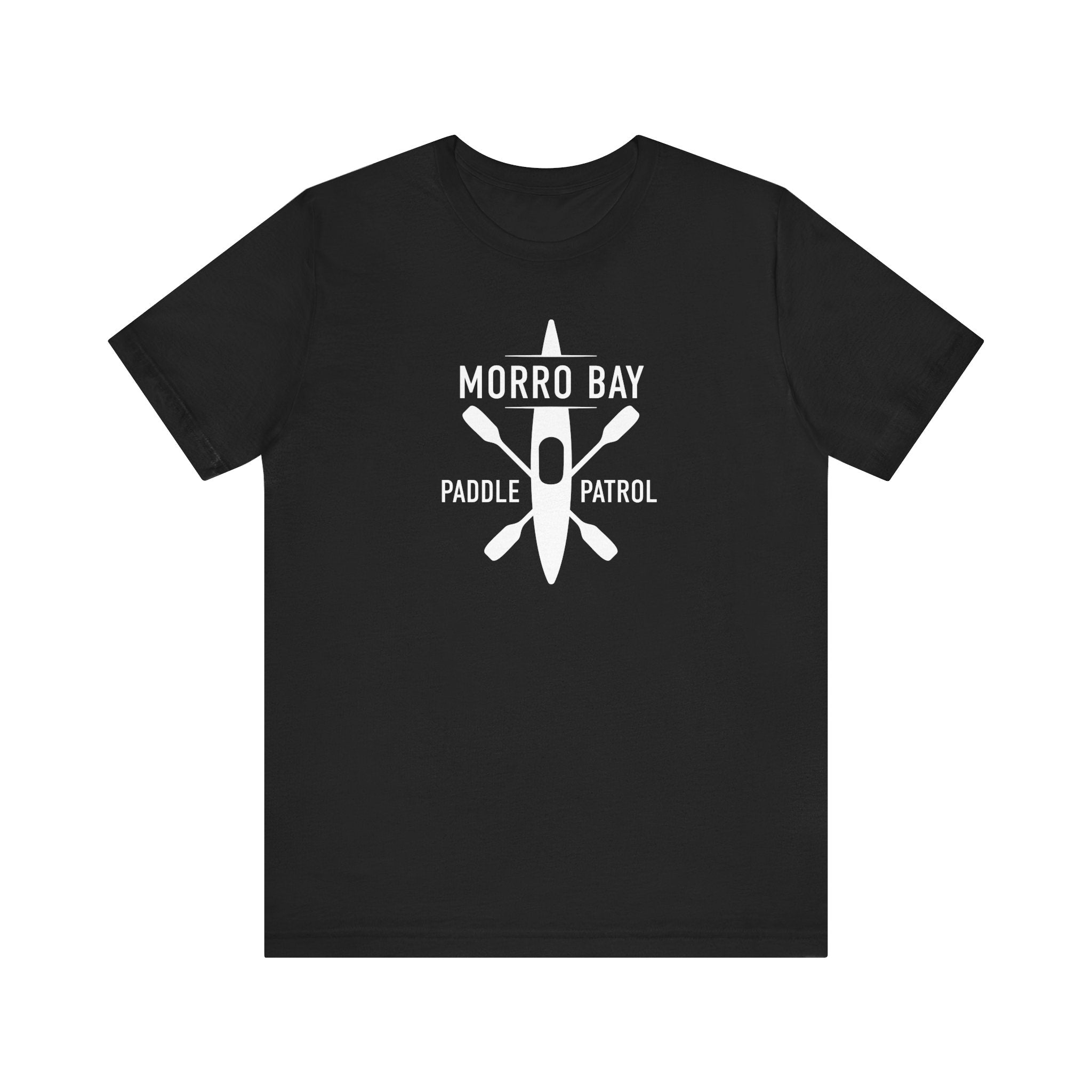 Kayaking Unisex Tee - Morro Bay Paddle Patrol Design