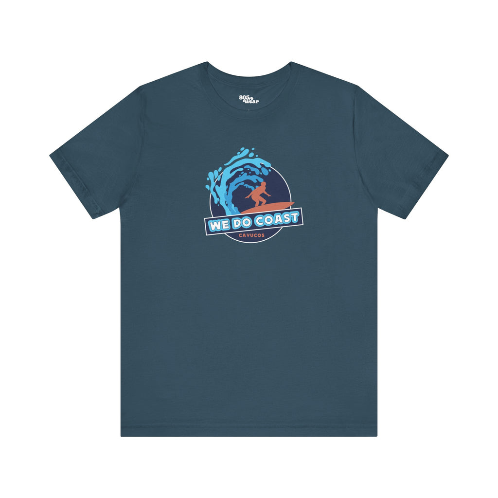 Cayucos Surf Culture California Fun Tee Shirt - Beach Lover Gift, Unisex Graphic T-Shirt, Coastal Vibes Top, Summer Souvenir Apparel