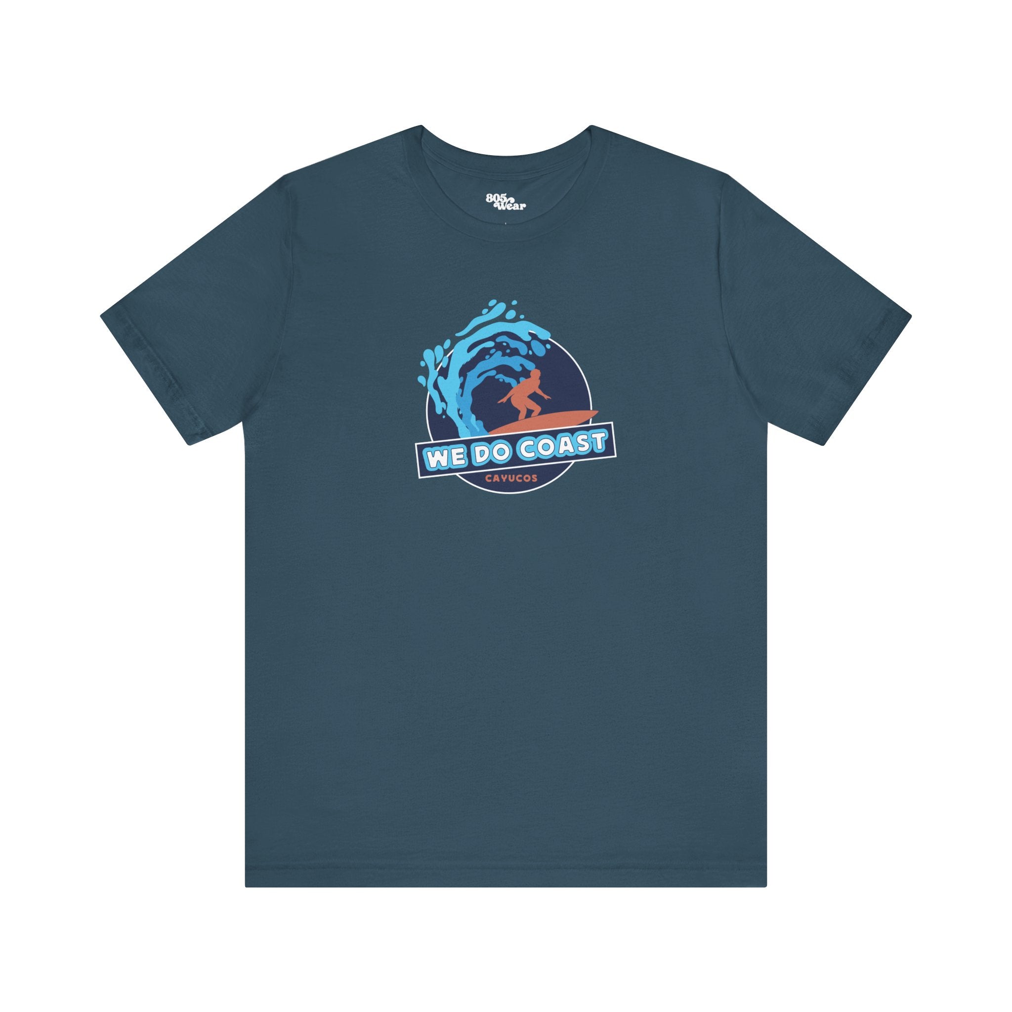 Cayucos Surf Culture California Fun Tee Shirt - Beach Lover Gift, Unisex Graphic T-Shirt, Coastal Vibes Top, Summer Souvenir Apparel