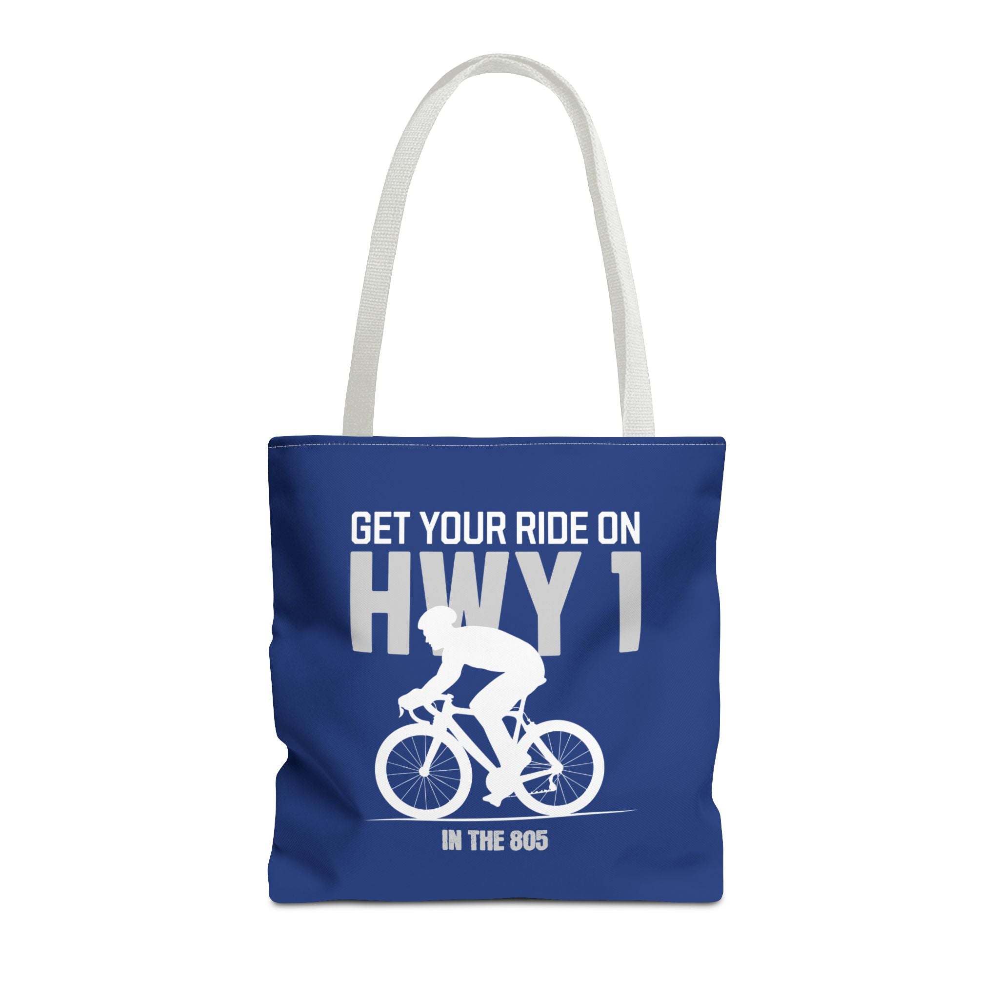 Cycling Tote Bag — "Get Your Ride On HWY 1 in the 805"