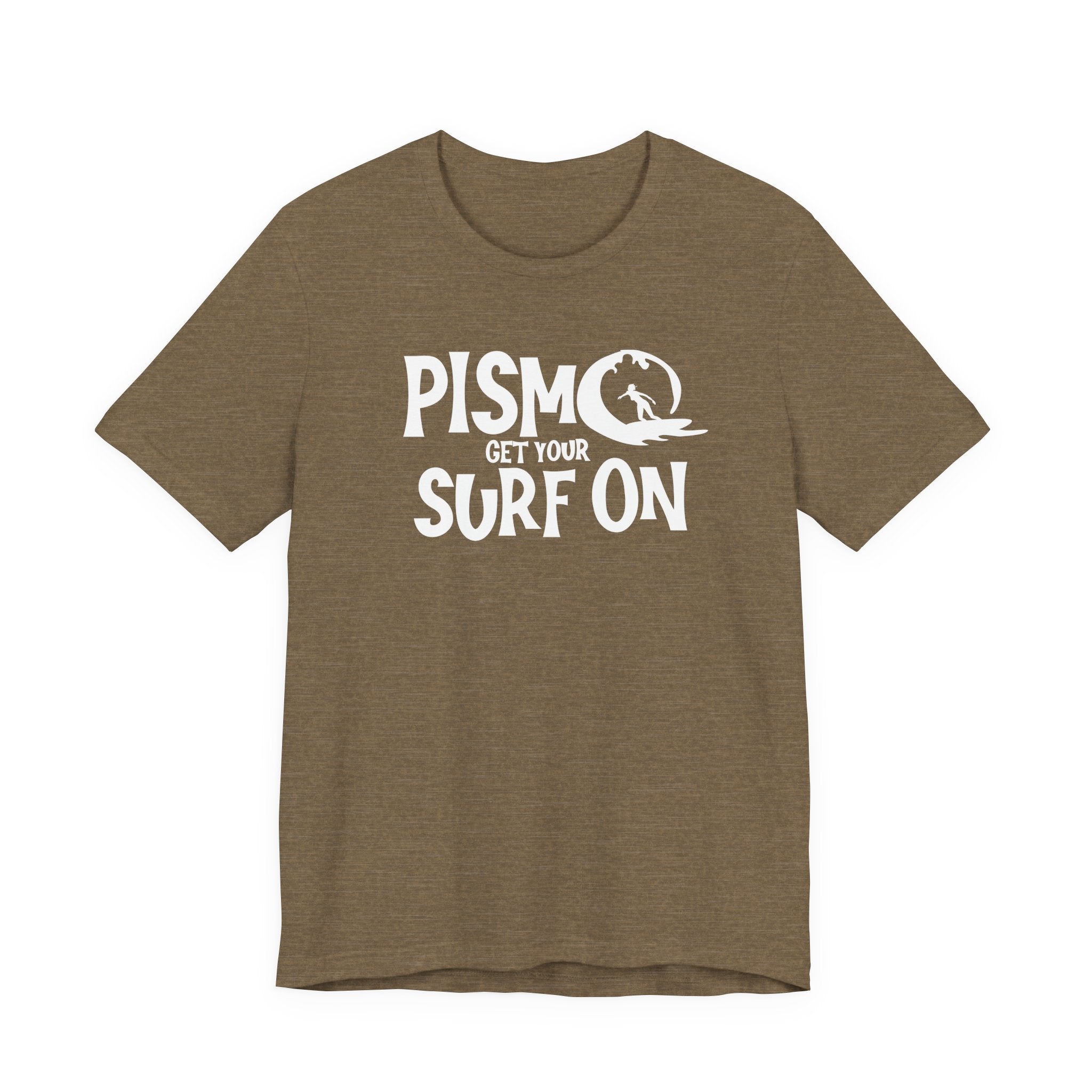 Surf Pismo Beach California Fun Tee Shirt - Beach Lover Gift, Unisex Graphic T-Shirt, Coastal Vibes Top, Summer Souvenir Apparel