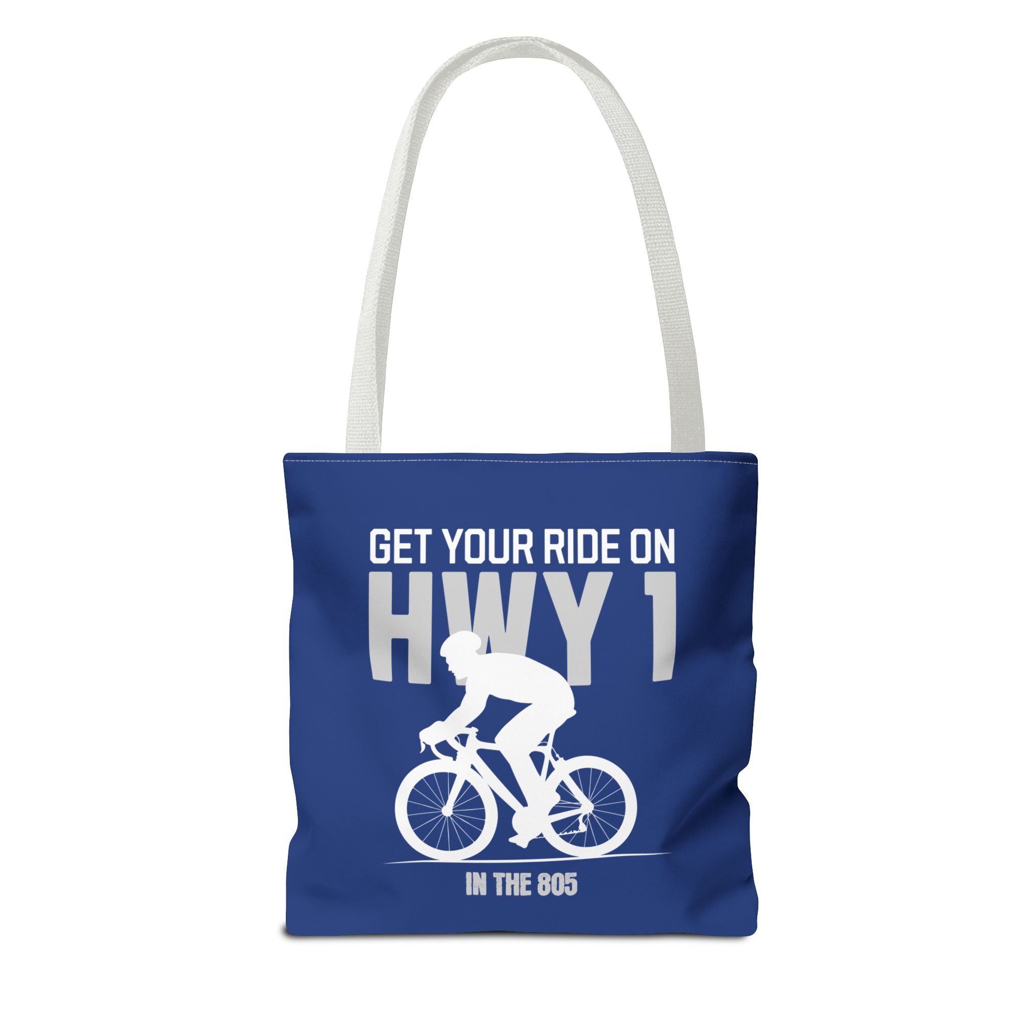 Cycling Tote Bag — "Get Your Ride On HWY 1 in the 805"