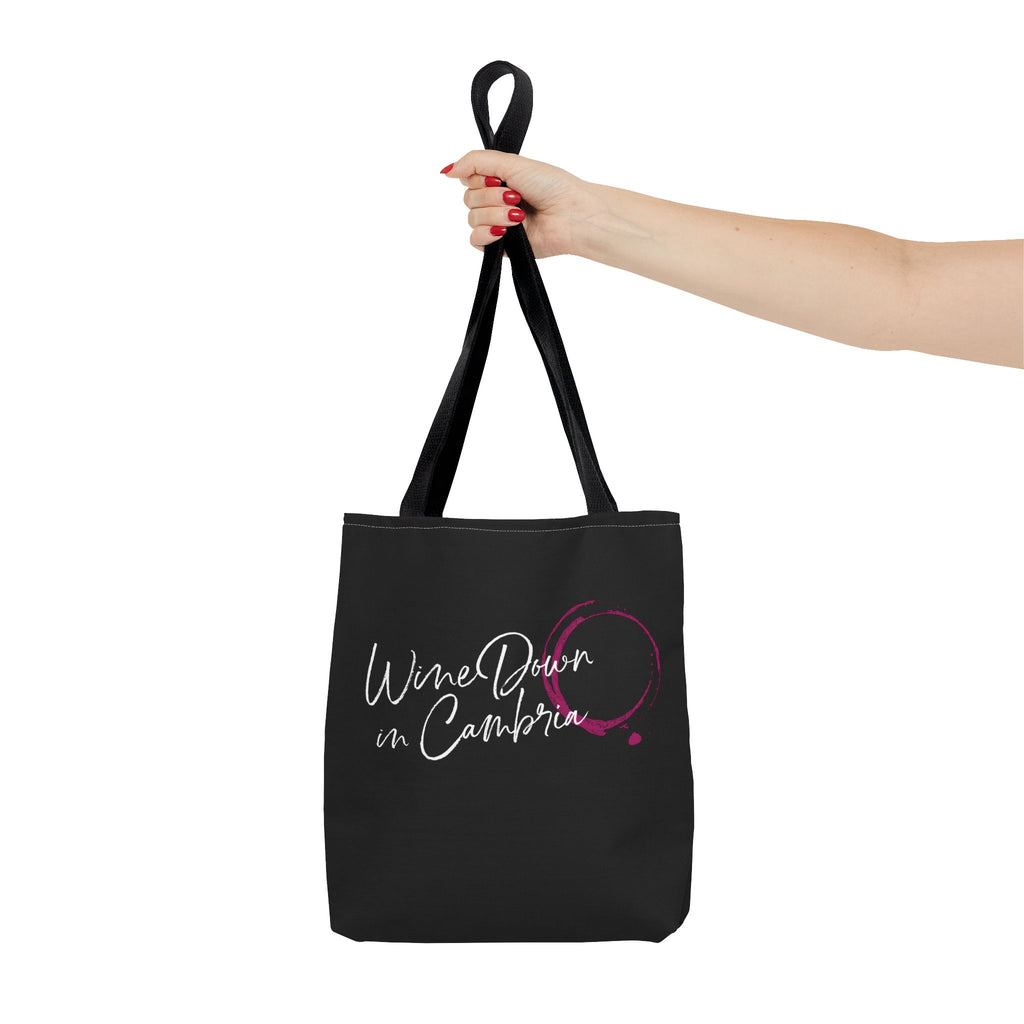 Wine down in Cambria Tote Bag