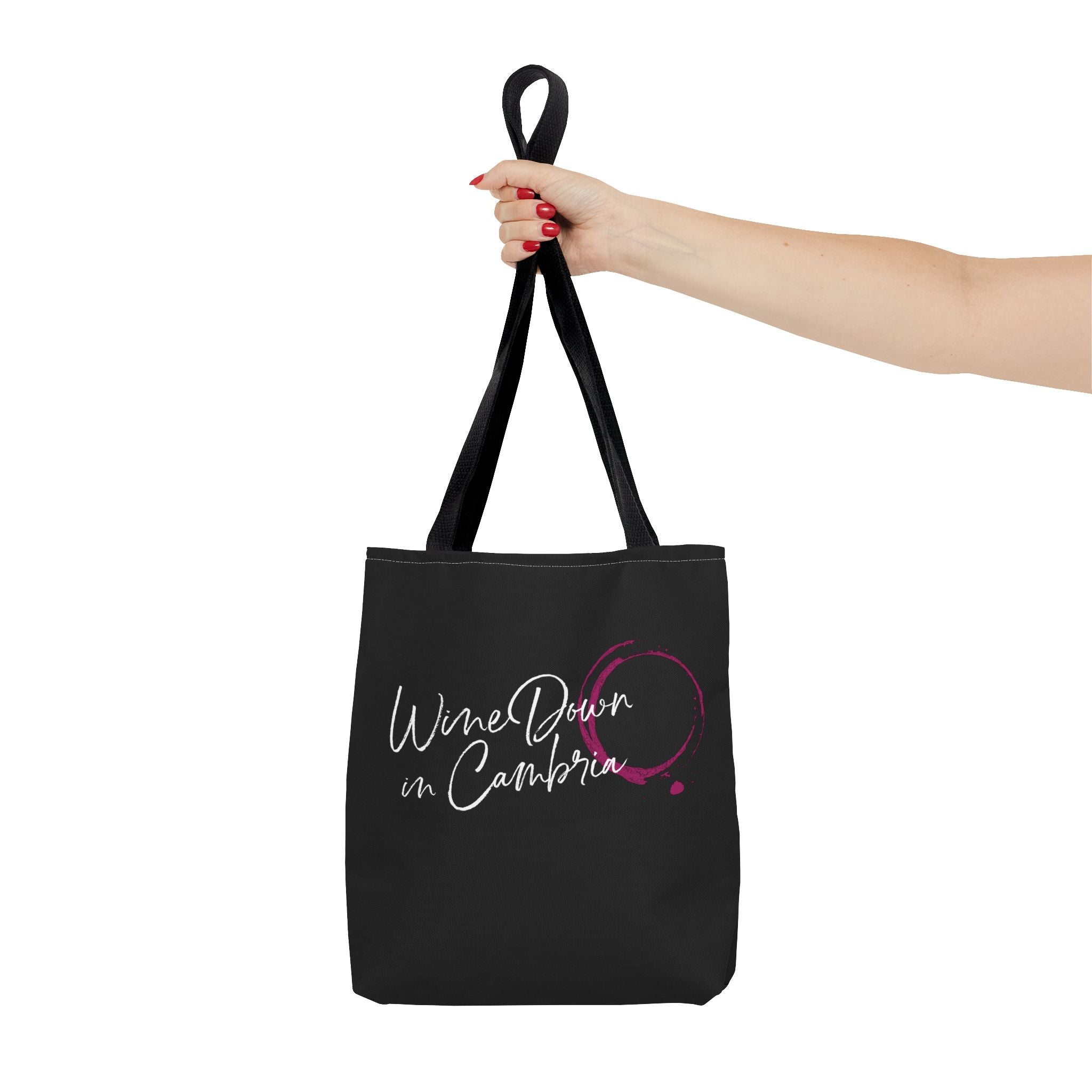 Wine down in Cambria Tote Bag