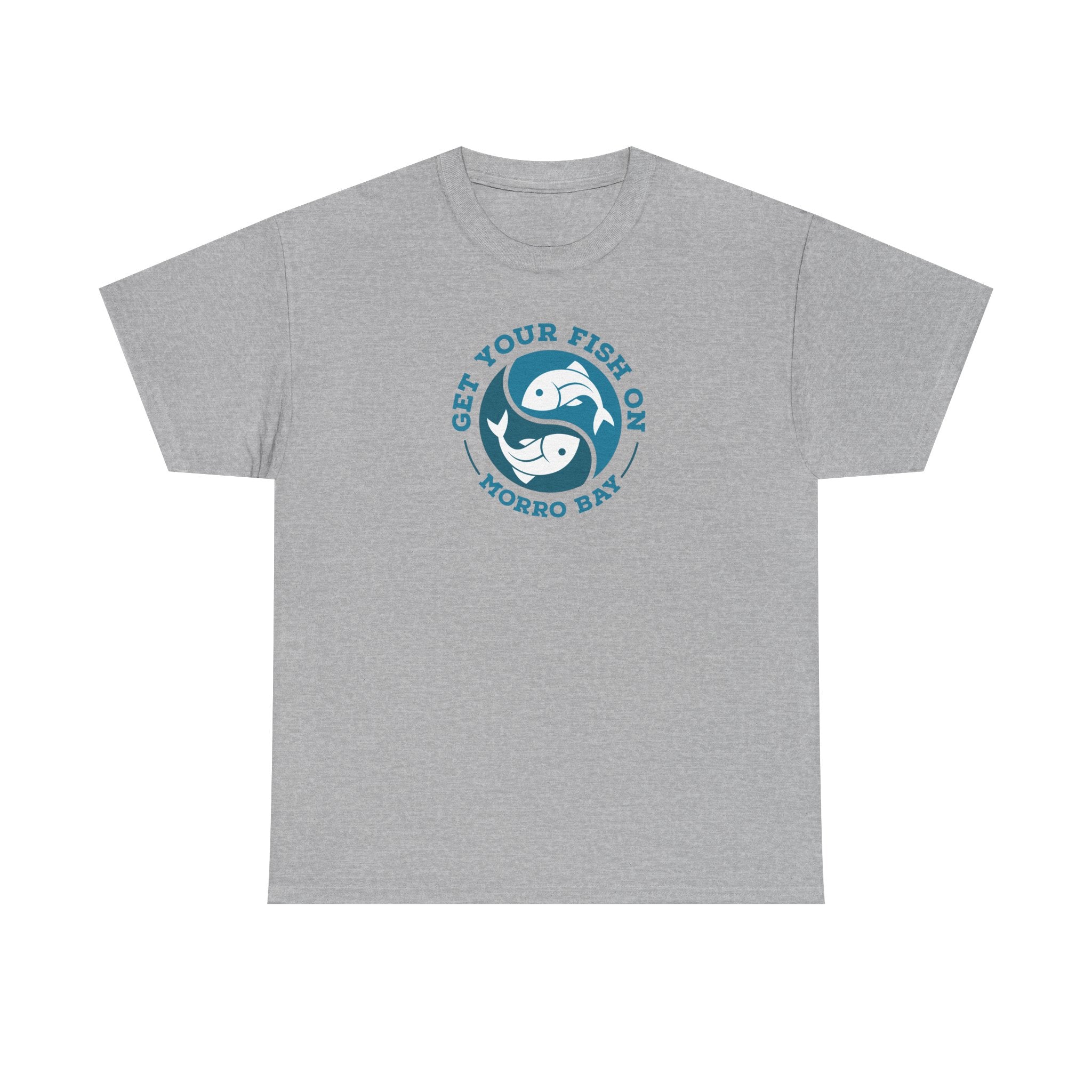 Fisherman's Unisex Tee - Get Your Fish on Morro Bay Design