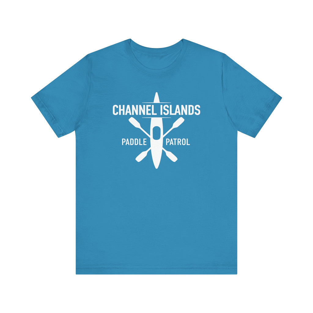 Kayaking Unisex Tee - Channel Island Paddle Patrol Design