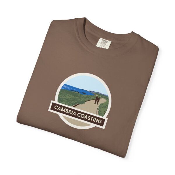 Cambria Lover's Garment-Dyed T-Shirt | Casual Outdoor Wear, Travel Tee, Gift for Hikers, Unisex Apparel, Eco-Friendly Style - Image 3