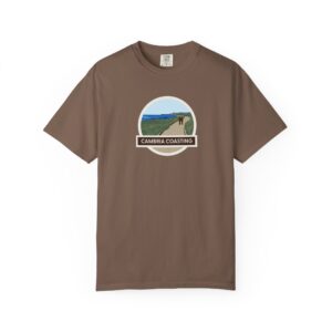 Cambria Lover's Garment-Dyed T-Shirt | Casual Outdoor Wear, Travel Tee, Gift for Hikers, Unisex Apparel, Eco-Friendly Style