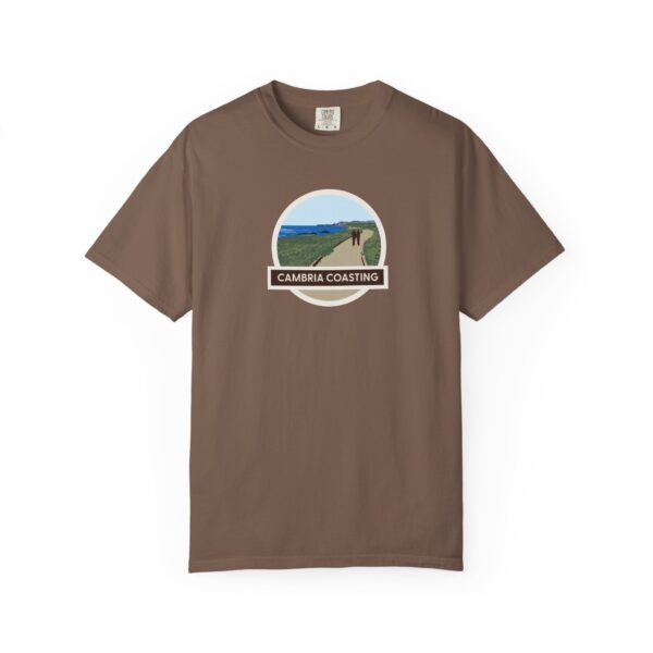 Cambria Lover's Garment-Dyed T-Shirt | Casual Outdoor Wear, Travel Tee, Gift for Hikers, Unisex Apparel, Eco-Friendly Style