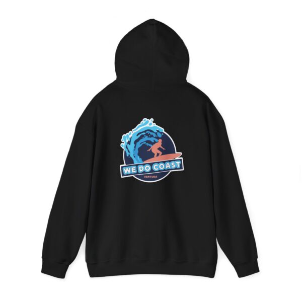 Surfing Vibes Ventura, CA Unisex Hoodie, Cozy Sweatshirt for Beach Lovers, Perfect Gift for Surfers, Summer Relaxation, Ocean Adventure - Image 3