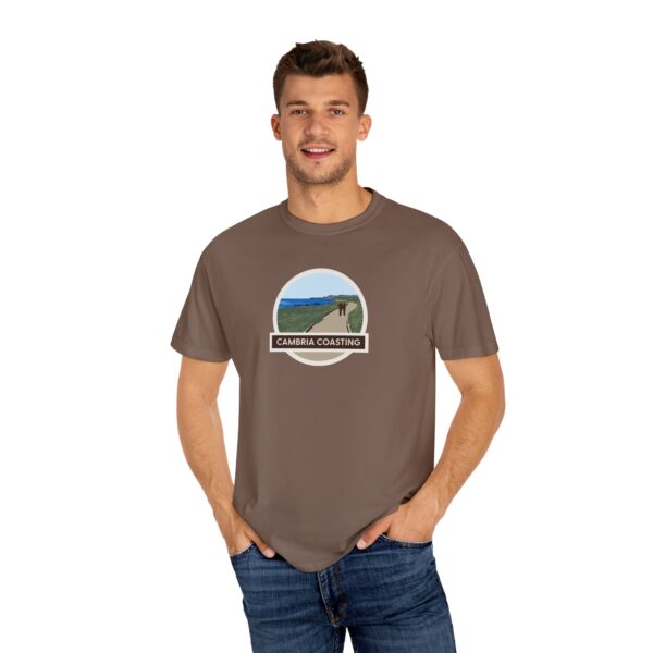 Cambria Lover's Garment-Dyed T-Shirt | Casual Outdoor Wear, Travel Tee, Gift for Hikers, Unisex Apparel, Eco-Friendly Style - Image 4
