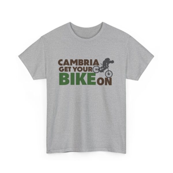 Get Your Bike On Tee, Cool Cycling Shirt, Unisex Cotton T-Shirt, Gift for Bikers, Casual Wear for Mountian Bike Enthusiasts - Image 11