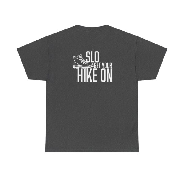 San Luis Obispo Hiking Tee Shirt - Unisex Heavy Cotton Tee, Fun Outdoors T-Shirt, Adventure Top for Nature Lovers, Hiking Boot - Image 6