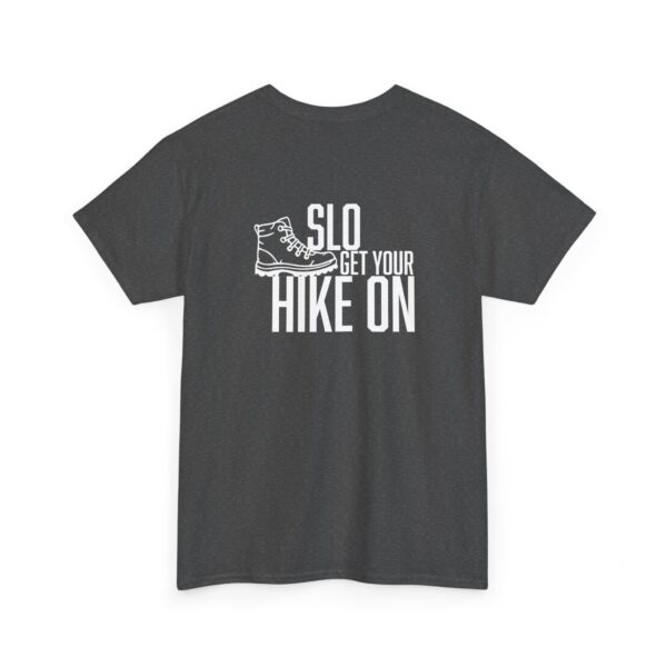 San Luis Obispo Hiking Tee Shirt - Unisex Heavy Cotton Tee, Fun Outdoors T-Shirt, Adventure Top for Nature Lovers, Hiking Boot - Image 8